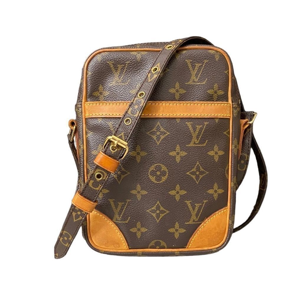 LOUIS VUITTON Monogram Danube Shoulder Crossbody Bag 💼 AR0021